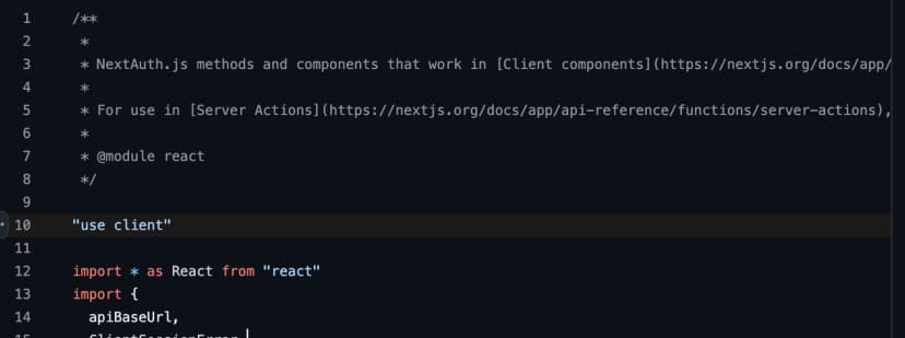 Error: React Context is unavailable in Server Components