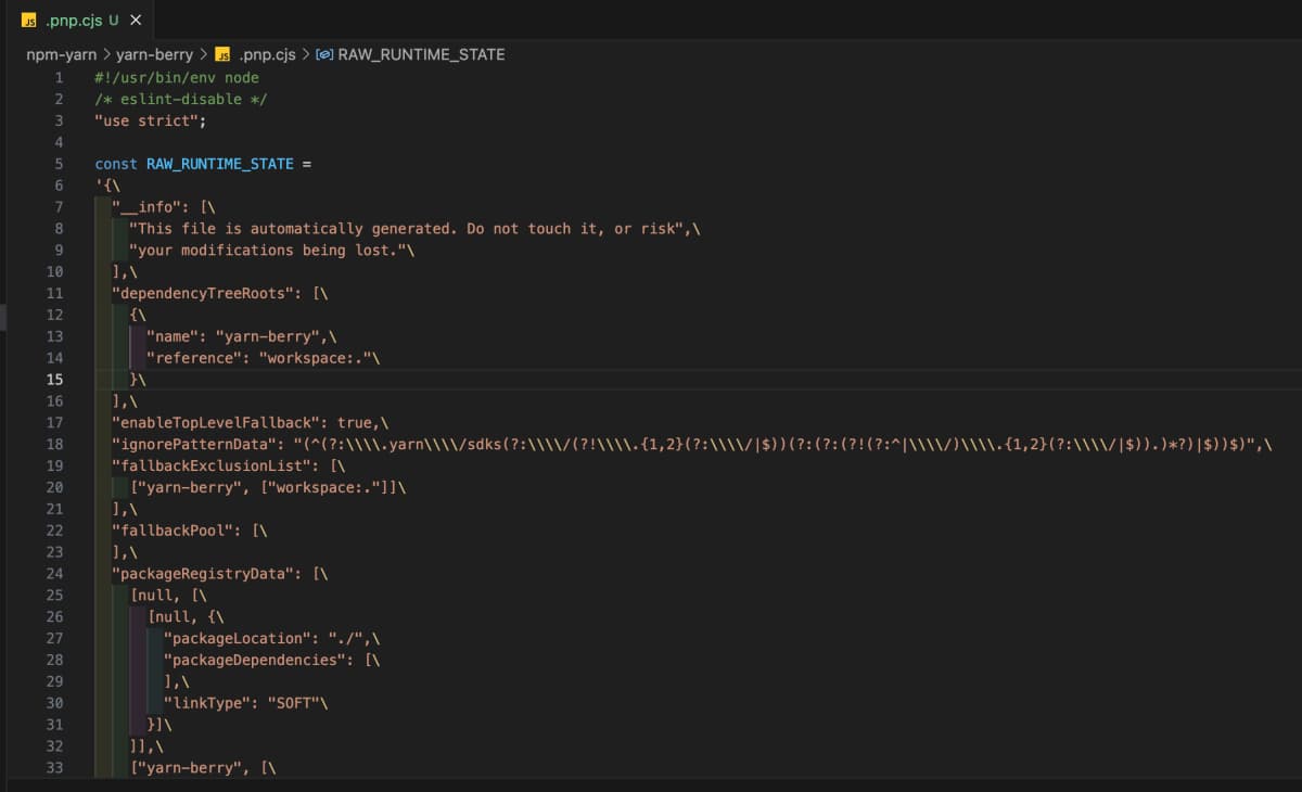 패키지 관리자 (npm, yarn, pnpm)