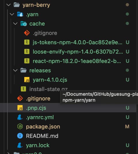 패키지 관리자 (npm, yarn, pnpm)
