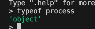 Node.js 환경(node)