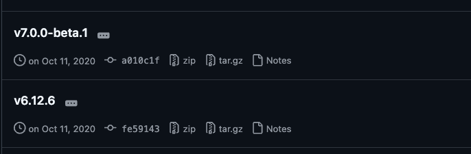 https://github.com/ajv-validator/ajv/tags?after=v7.0.0-beta.5