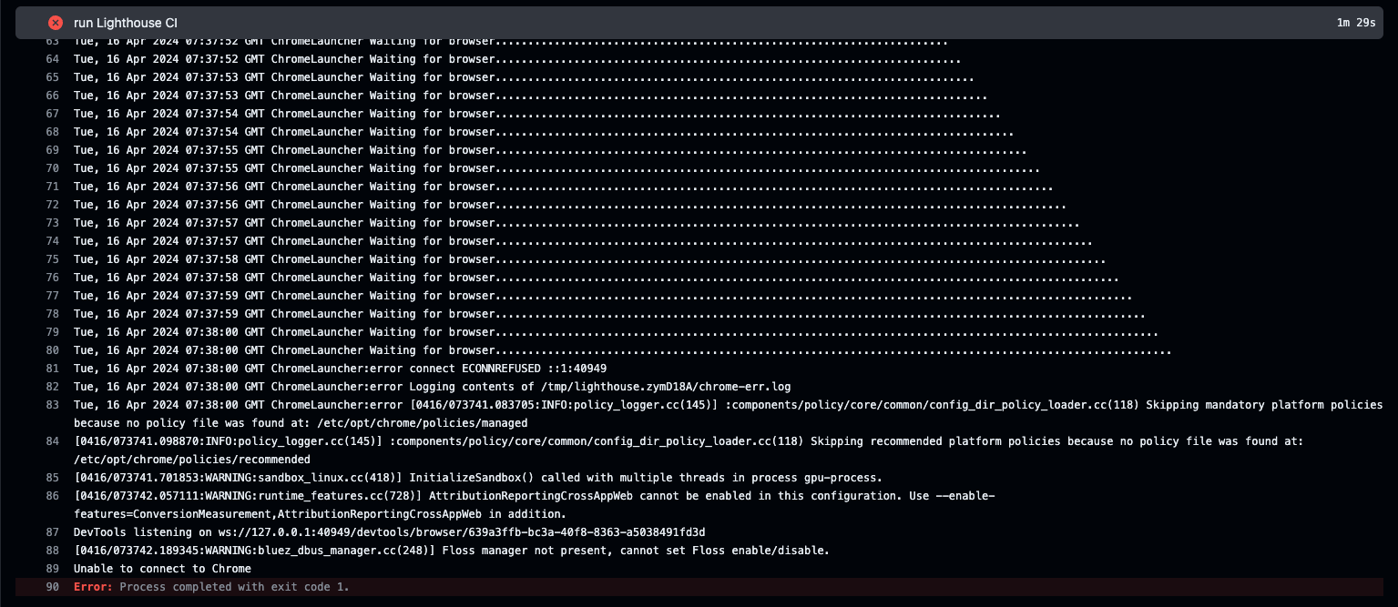 Github Actions로 Lighthouse CI 자동화하기